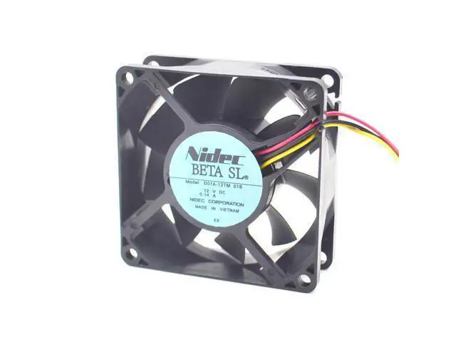 Alt view image 4 of 5 - 1pcs D07A-12TM 7025 7cm CPU Silent Fan 12V 0.14A