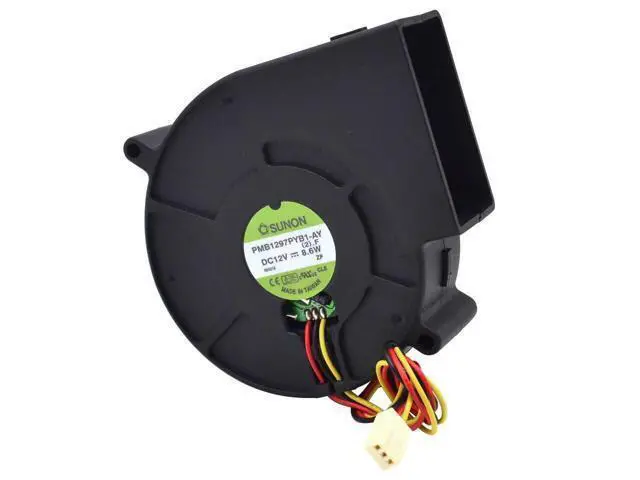 Alt view image 3 of 6 - New PMB1297PYB1-AY 9733 Blower fan 12V 8.6W 97*97*33mm