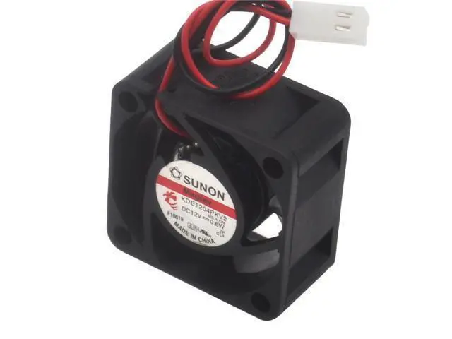 Alt view image 3 of 6 - 2pcs 2-wire 4020 Maglev 4 cm silent fan 0.6W KDE1204PKV2