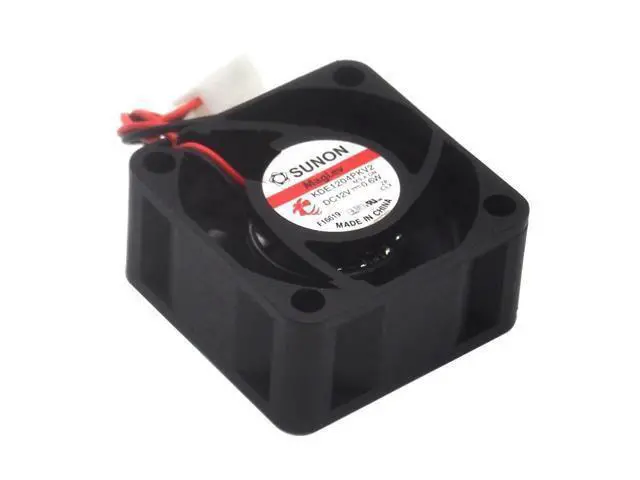 Alt view image 5 of 6 - 2pcs 2-wire 4020 Maglev 4 cm silent fan 0.6W KDE1204PKV2