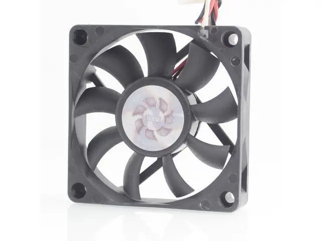 Alt view image 4 of 6 - 7CM CPU fan winds of 7015 0.7A DC12V DE07015R12U 70*70*15mm