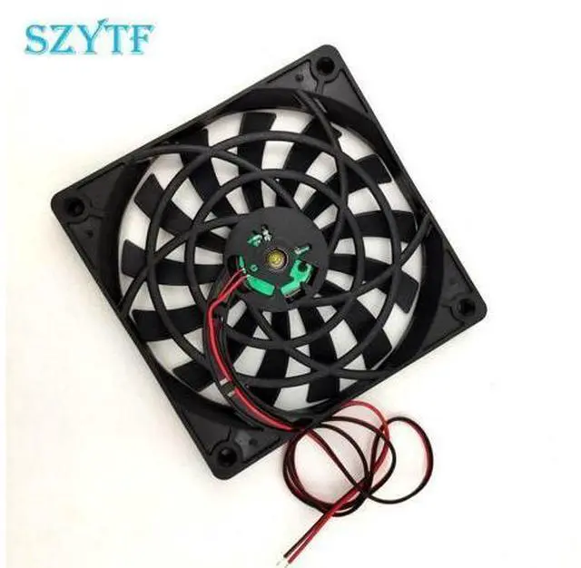 Main image of 1pcs 12015 0.19A 15MM thick slim chassis cpu fan 2 Lines