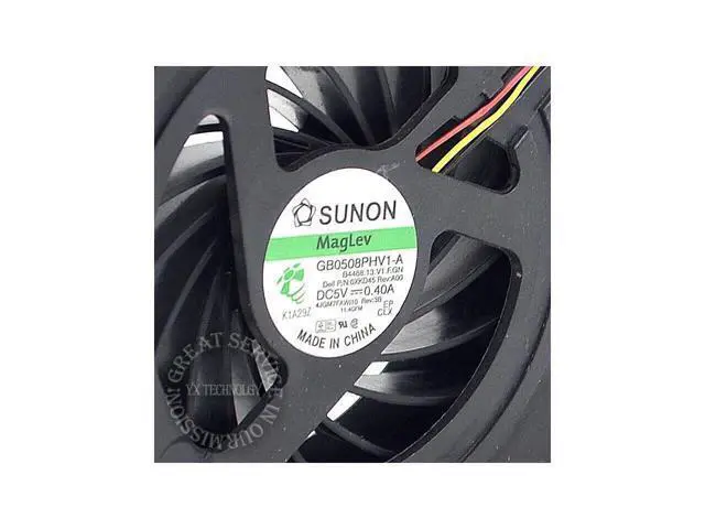 Alt view image 2 of 4 - 1pcs GB0508PHV1-A B4488.13.V1.F.GN notebook fan 0XKD45