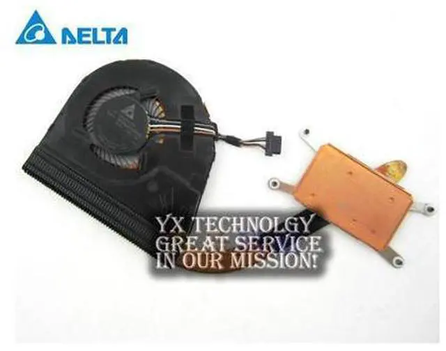 Main image of Delta ThinkPad notebook fan heatsink cooling modules brass