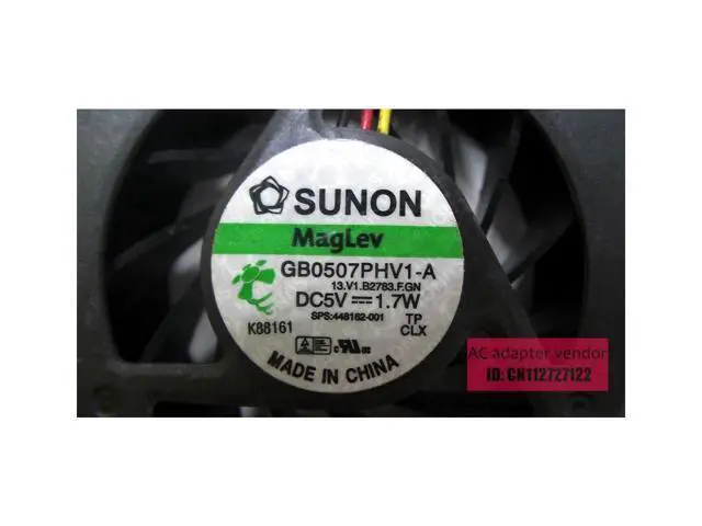 Alt view image 4 of 5 - FOR HP HDX9000 HDX9000T HDX9100 HDX9200 fan 448162-001