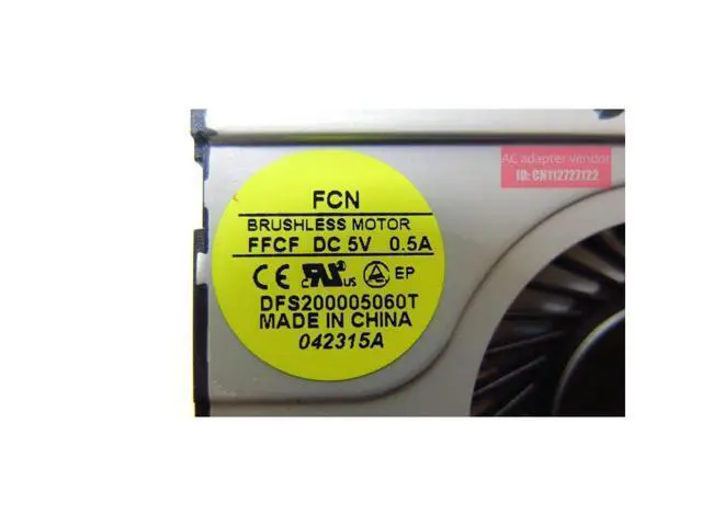 Alt view image 5 of 5 - FOR TOSHIBA Satellite E45T E55T fan E45T-A420