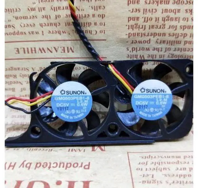 Main image of 3CM 3007 5V fan notebook router ultra-thin fan GM0503PEB1-8