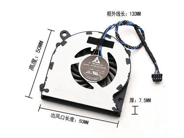 Alt view image 4 of 4 - 1pcs KSB0405HB-D7M KSB0405HB 6033B0025301 50*50*7.5MM