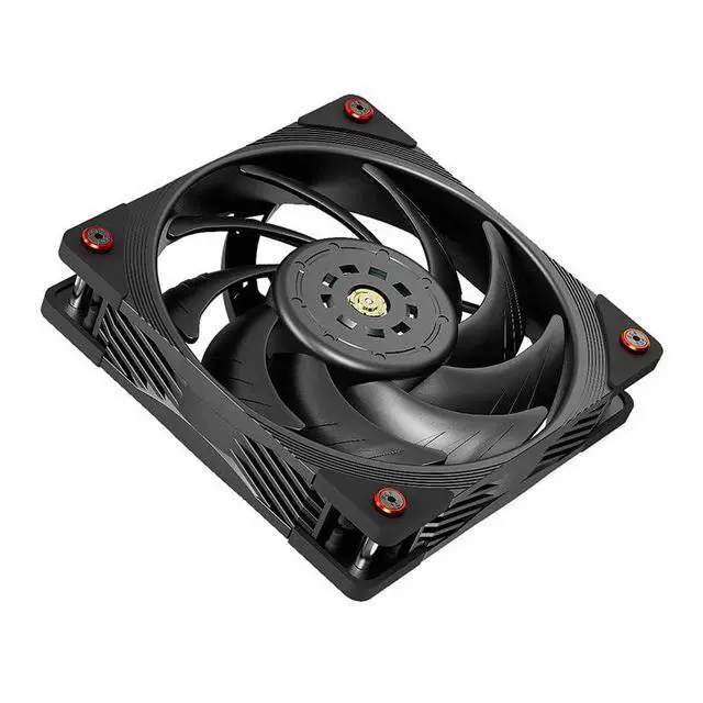 Alt view image 4 of 7 - 4Pcs CPU Fan Long Screws Computer DIY Chassis Case Fan Screw for 12025 Fan Easy Installation 25mm Thickness Fan Lock Screws Stainless Steel Not Damaging The Fan (Black)