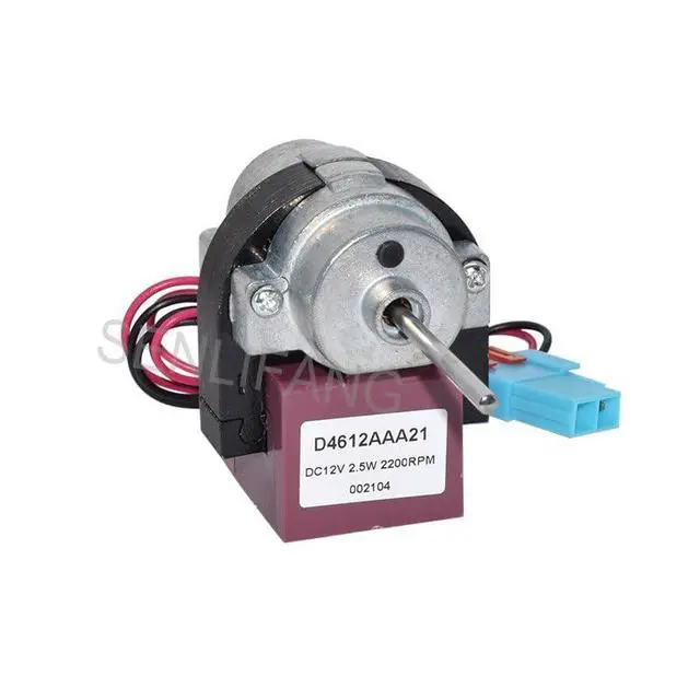 Alt view image 3 of 5 - D4612AAA13 D4612AAA21 New Refrigerator Fan Motor DC12V 2.5W 2200RPM Two Lines for Refrigerator Freezer