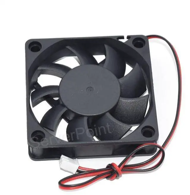 Alt view image 2 of 7 - 6CM New Square Cooling Fan 2PIN LC6015MS14 DC14V 0.15A 6015