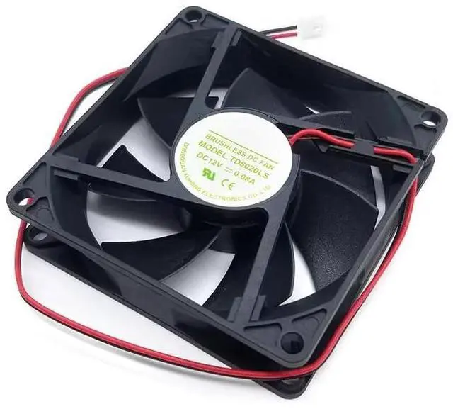 Main image of for TD8020LS Cooler 12V 0.08A 2Lines 8020 80 * 80 * 20MM 8CM Cooling Fan
