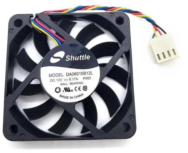 Main image of for DA06010B12L 12v 0.17a 4-Wire Cooling Fan