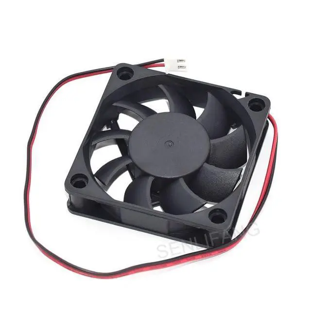 Alt view image 3 of 4 - for RDM6015S DC12V 0.15A 2pin 2wire 6015 6CM 60MM 60X60X15MM Cooling Fan