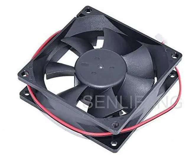 Alt view image 2 of 2 - New 8CM Cooler AD0824MB-A70GL DC24V 0.10A 80 * 80 * 25MM Two Lines Cooling Fan