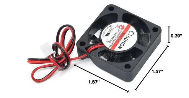 Alt view image 6 of 6 - New for HA40101V4-000C-999 4cm 40mm 40x40x10mm DC12V 0.8W South-North Bridge Ultra-Quiet Cooling Fan