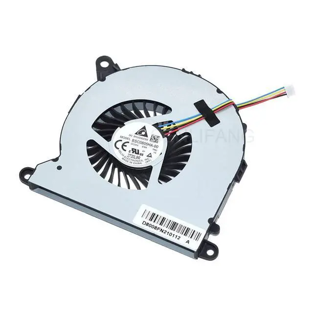 Alt view image 3 of 4 - New for NUC8I7BEH NUC8 I3 I5 I7 Computer Fan BSC0805HA-00 DC05V 0.60A 1Z24L9R 4 PIN CPU Cooling Fan