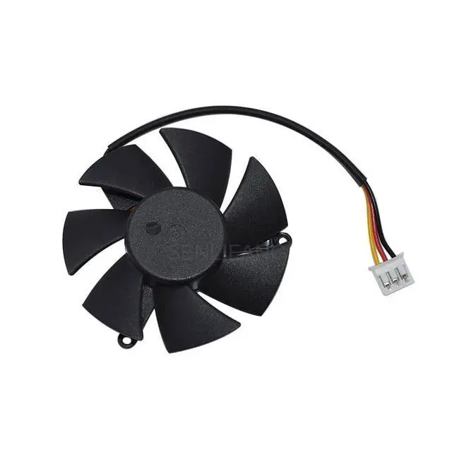 Alt view image 2 of 4 - Well Tested new GTX1050/1050Ti FS1250-S2053A 12V 0.19A Graphics Card Fan