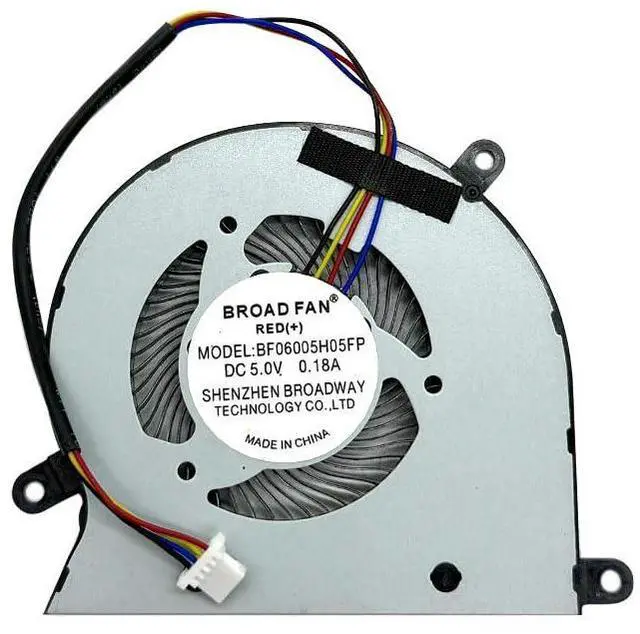 Main image of for BF06005H05FP DC5.0V 0.18A 4Pin Laptop CPU Fan