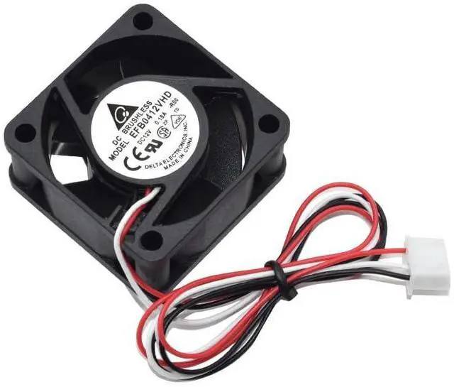 Main image of for H3C 3600 5600 S3100-52P Cooling Fan EFB0412VHD -R00 4020 4CM DC12V 0.18A 3Pins