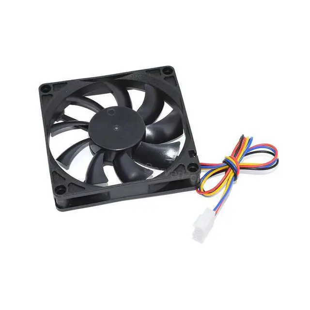 Alt view image 3 of 5 - 80*80*15MM 8015 Cooler TT-8015 A8015L12S 8CM 4Wires PWM DC12V 0.28A Cooling Fan for Desktop, Graphic Cards