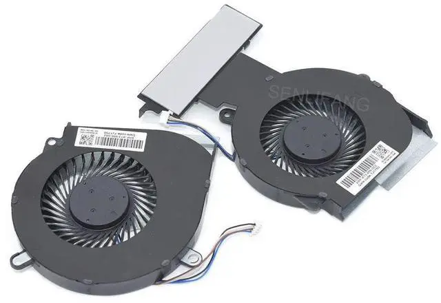 Alt view image 2 of 5 - for OMEN 4 Pro 15-DC TPN-Q211 GPU CPU Cooling Fan XRFK807800CP XRFK807800GP DC5V 0.5A 4Lines Laptop Cooler