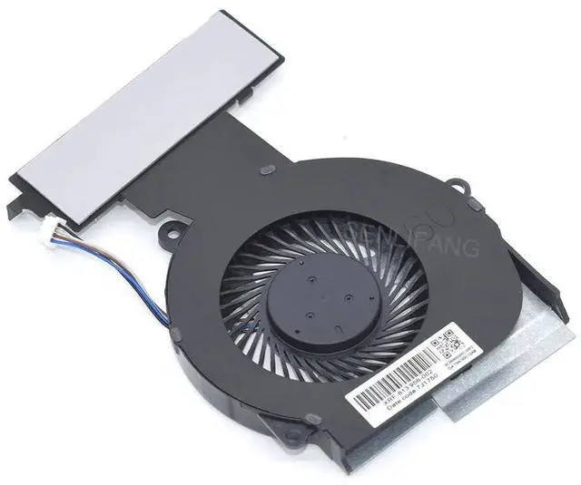Alt view image 5 of 5 - for OMEN 4 Pro 15-DC TPN-Q211 GPU CPU Cooling Fan XRFK807800CP XRFK807800GP DC5V 0.5A 4Lines Laptop Cooler