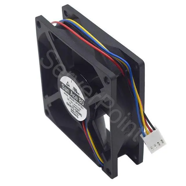 Alt view image 2 of 3 - for 9S0812P4F051 8025 80X80X25mm 8CM 12V 0.13A 4Wire Cooling Fan