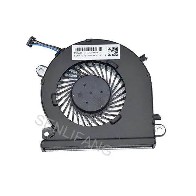Alt view image 4 of 4 - for 15-CB 15-CB076TX 15-CB073TX 15-CB000 TPN-Q193 CPU Cooling Fan 930589-001 0FJJS0000H 5V 0.5A 4Lines