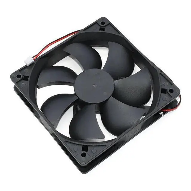 Alt view image 2 of 5 - for AG12024XB257100 12cm 12025 120X120X25mm DC24V 0.46A 2-Wire Square Cooling Fan