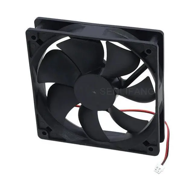 Alt view image 4 of 5 - for AG12024XB257100 12cm 12025 120X120X25mm DC24V 0.46A 2-Wire Square Cooling Fan