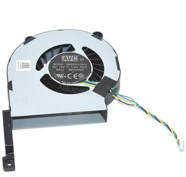 Alt view image 3 of 5 - for M8600q M8600X M900 M700 M6600Q M93P BAZA0814B2U TINY3 001EF331 0KT154 00KT152 Laptop CPU Cooling Fan