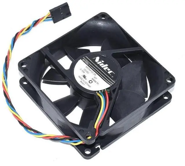 Main image of for M33412-35 8025 80MM DC12V 0.15A 4 Wires Cooling Fan