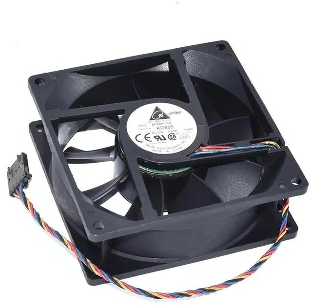 Main image of for EFC0912BF DC12V 0.60A Four Wires Square Cooling Fan