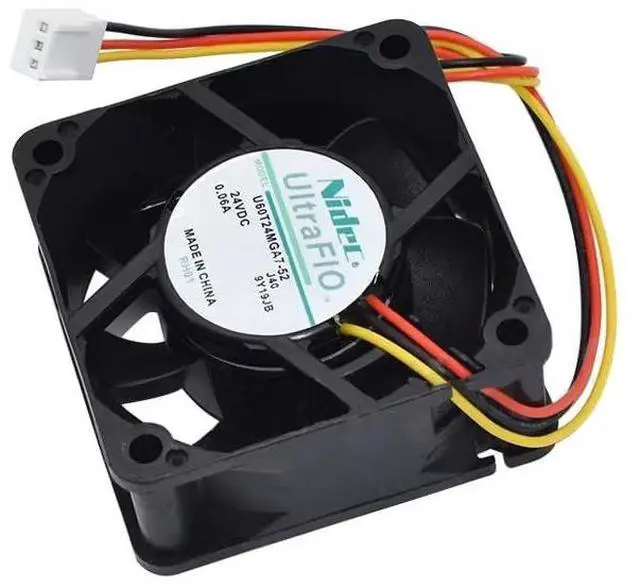 Main image of for U60T24MGA7-52 Cooling Fan DC24V 0.06A Three Wires Cooler