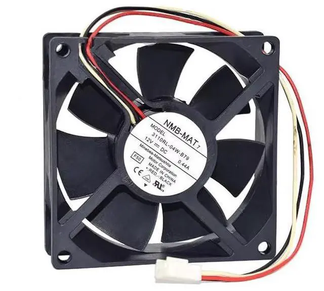 Main image of for 3110RL-04W-B79 8025 F50 12V 0.44A 3 Pins Cooling Fan