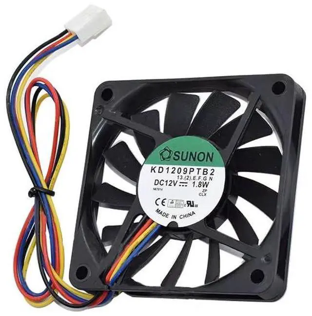 Main image of for KD1209PTB2 Cooling Fan DC12V 1.8W Four Pins Square Cooler