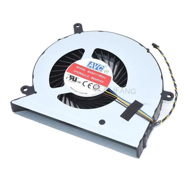 Alt view image 2 of 2 - for ThinkCentre AIO M800Z M810Z M8350Z S4150 S4250 S5250 CPU Fan BAAA1115R2U 02MN485 Cooler 4Lines