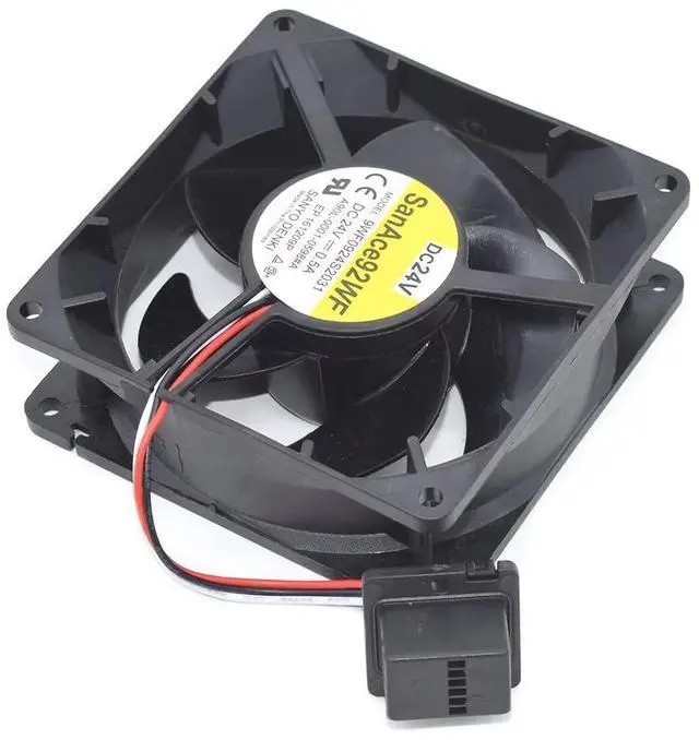 Main image of for 9WF0924S2031 A90L-0001-0598#A 92MM Square Cooling 24V 0.5A 3Lines 92 * 92 * 32MM Cooler Fan
