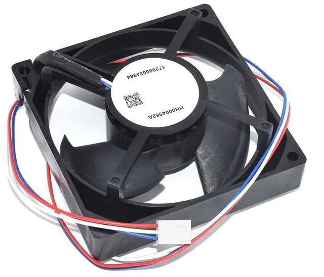 Alt view image 2 of 4 - New 9.2CM Fan for HITACHI Refrigerator Freezer Cooling HH0004962A 3-Pins