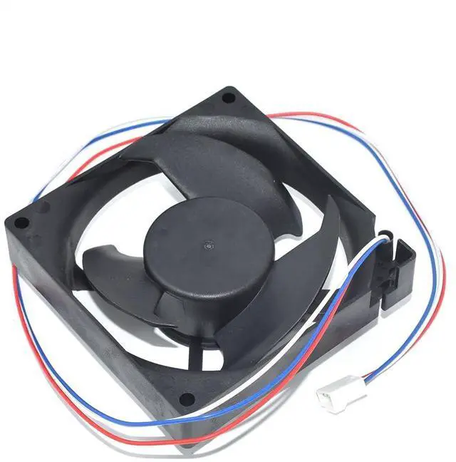 Alt view image 3 of 4 - New 9.2CM Fan for HITACHI Refrigerator Freezer Cooling HH0004962A 3-Pins