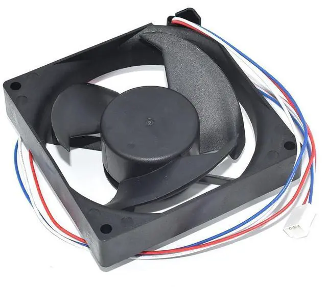 Alt view image 4 of 4 - New 9.2CM Fan for HITACHI Refrigerator Freezer Cooling HH0004962A 3-Pins