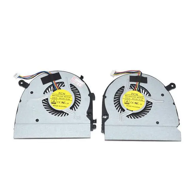 Alt view image 2 of 2 - for VOSTRO 5460 V5460 V5470 5470 14z-3526 Inspiron 14-5439 A Pair of Laptop CPU Cooling Fan Replacement DFS531005PL0T