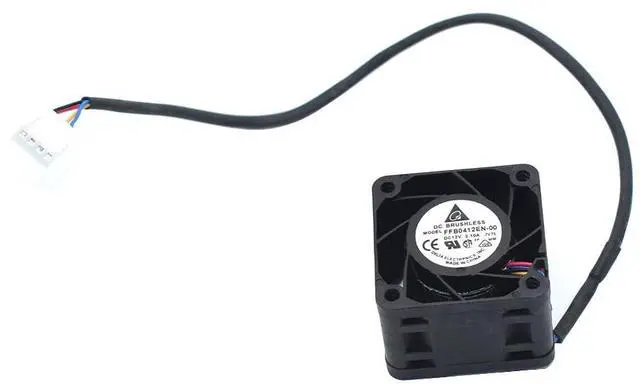 Main image of New 4028 12V 2.1A 4PIN for Delta Racing Radio Car FFB0412EN-00 40X40X28mm Double Ball Bearing Fan