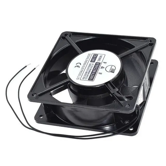 Alt view image 2 of 3 - Tested Fully Fan FD1238A2HS 2Pins AC220-240V 50/60HZ 120 * 120 * 38MM Cooler for F&F