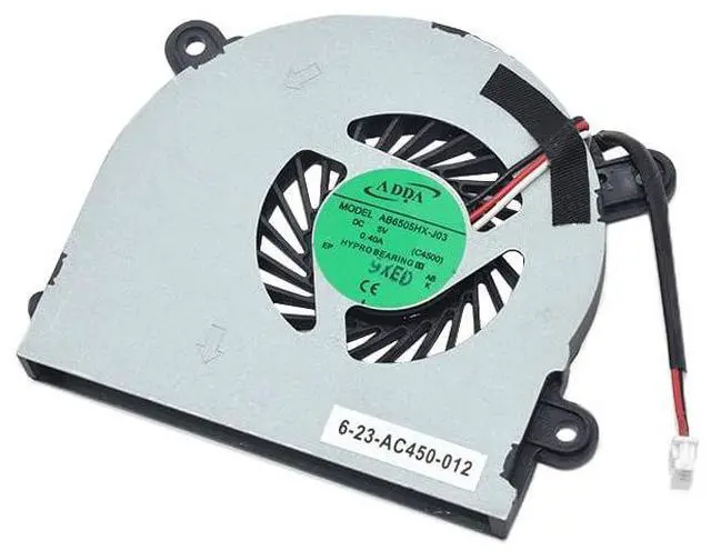 Main image of New Laptop CPU Fan AB6505HX-J03 for S6000 X600 Cooling DC5V 0.40A 3Pins