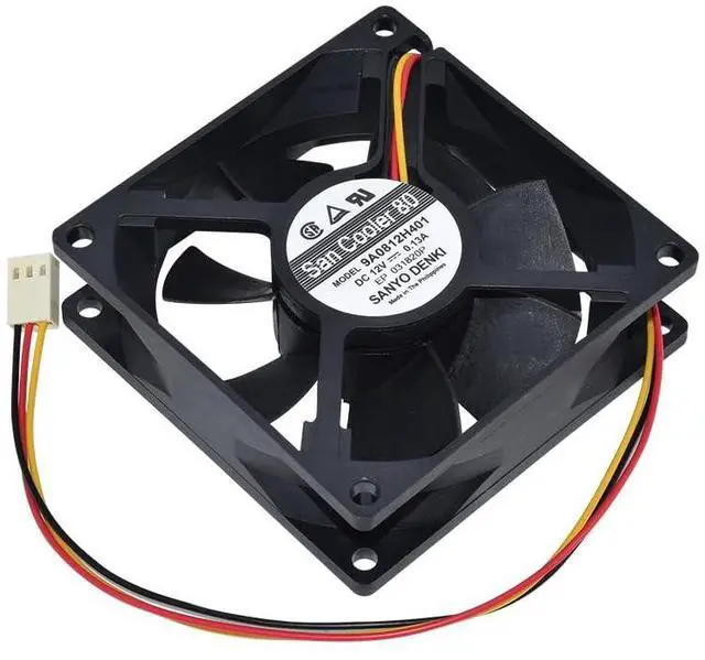Main image of New for SANYO 9A0812H401 DC12V 0.13A 8CM 80 * 80 * 25MM 3-Pin Cooler Fan 8025