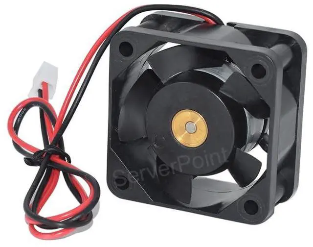 Alt view image 4 of 5 - New for SANYO 109P0424H602 DC24V 0.07A 40 * 40 * 20mm 2-Wire Industrial Computer Fan