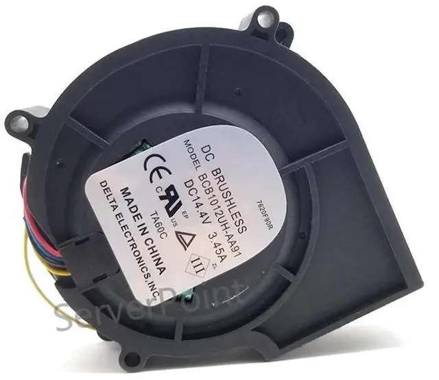 Main image of New BCB1012UH-AA91 97x94x25mm 9725 DC14.4V 3.45A Blower Cooling Fan