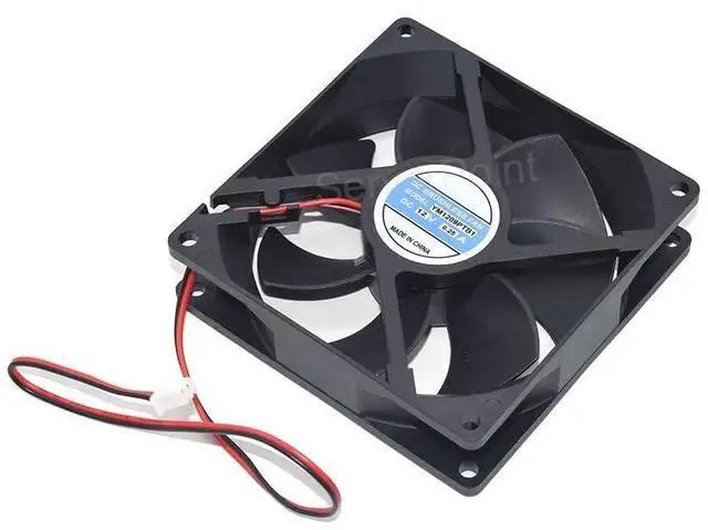 Main image of New YM1209PTB1 DC 12V 0.25A 92x92x25mm 2-Wire Server Cooling Fan